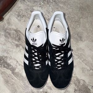 Adidas Classic Black and White Trainers